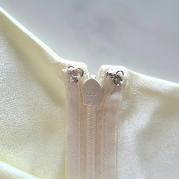 3.1 Phillip Lim One-Shoulder Sleeveless Top, Size 10, Cream, NWT - Picture 12 of 14